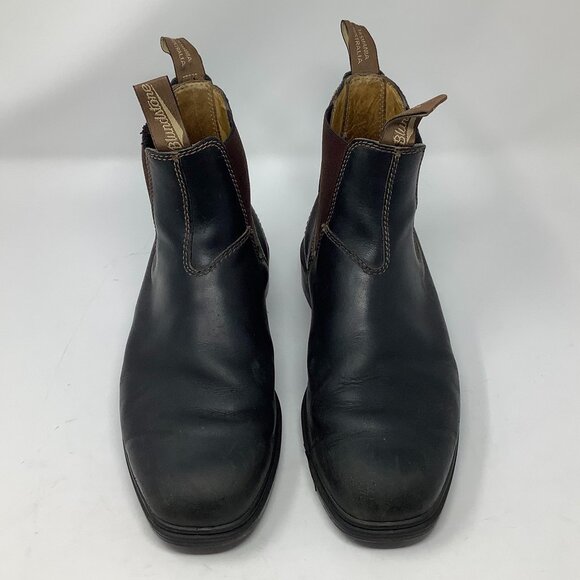 Blundstone men's #500 chelsea boots AU 9 (US 10) leather dark brown ankle - Picture 2 of 8